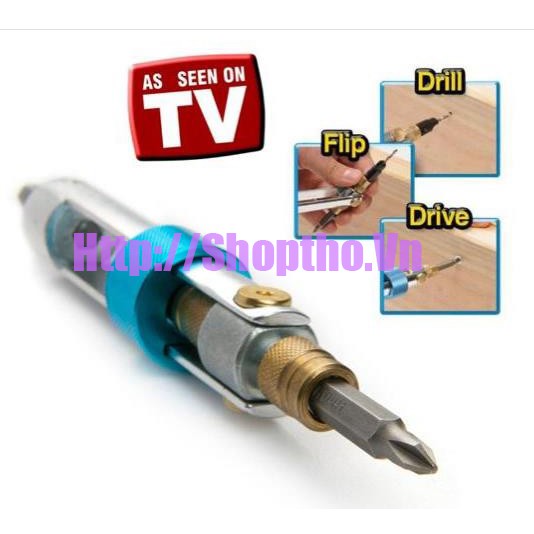 Đầu chuyển khoan và bắn vít 2 trong 1