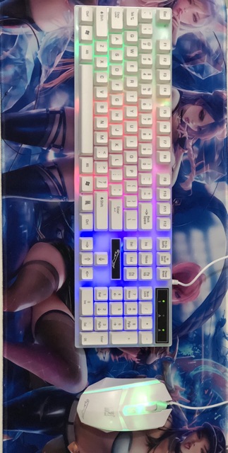 Bộ Bàn Phím Kèm Chuột Máy Tính Leopard G21 Led RGB | BigBuy360 - bigbuy360.vn