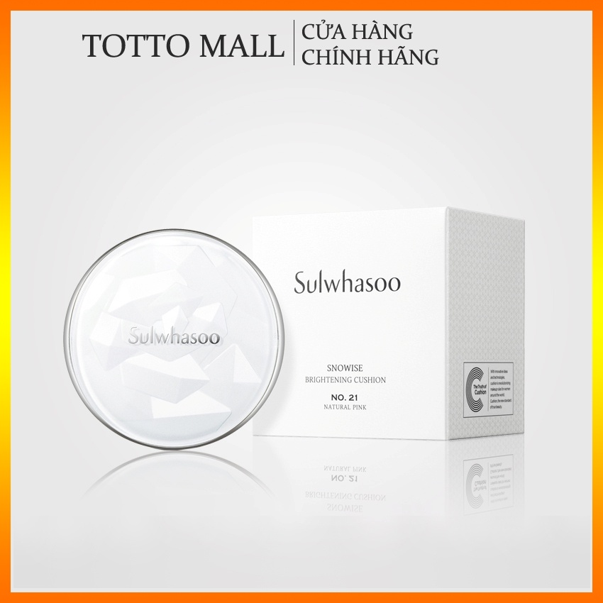 Phấn nước Sulwhasoo Snowise Brightening Cushion SPF50+/PA+++ - Phấn nước dưỡng t