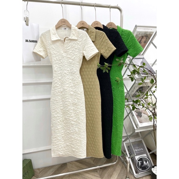 Đầm Có Tay Cột Sau Eo