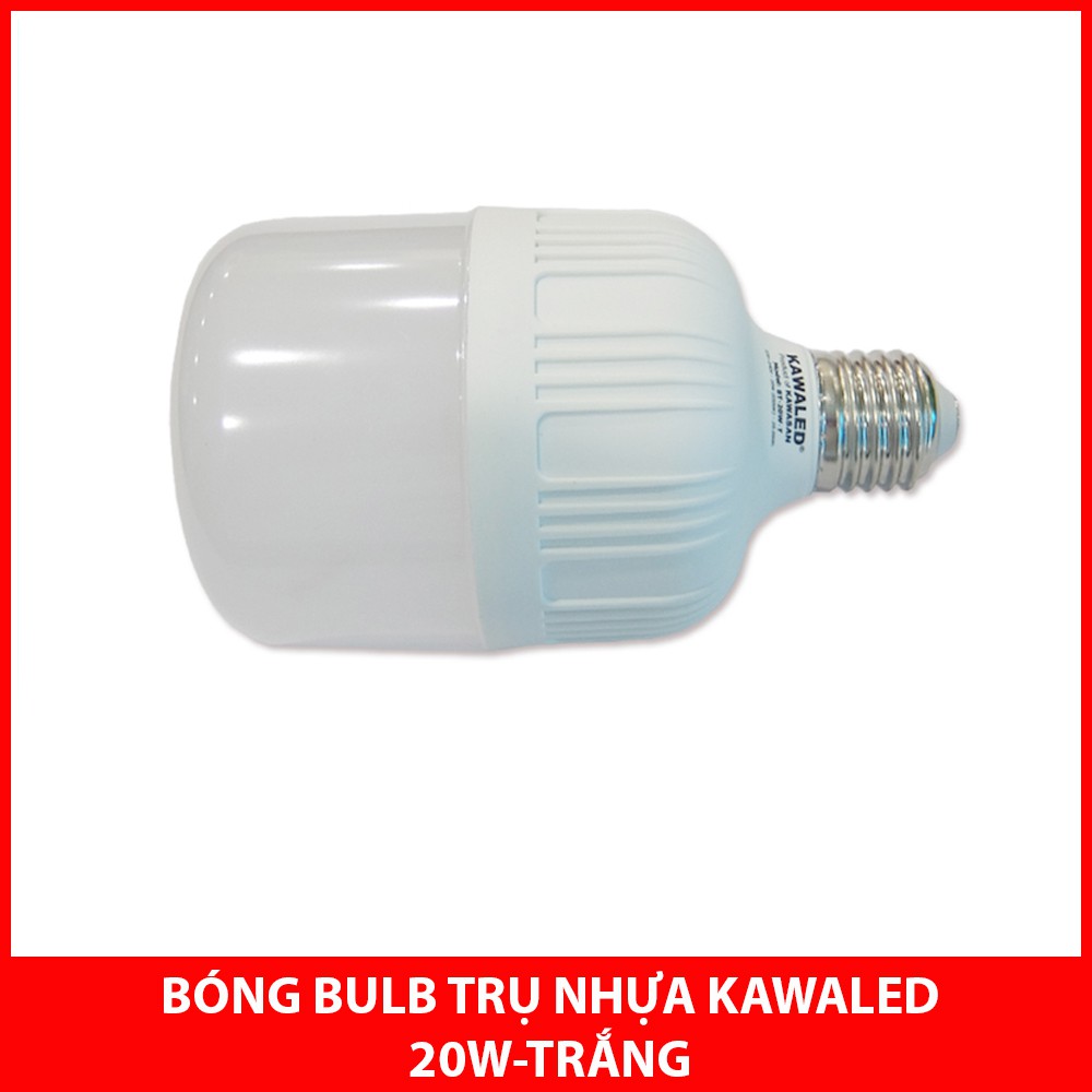 ĐÈN LED BULB KAWALED T80-20W Ánh Sáng Trắng