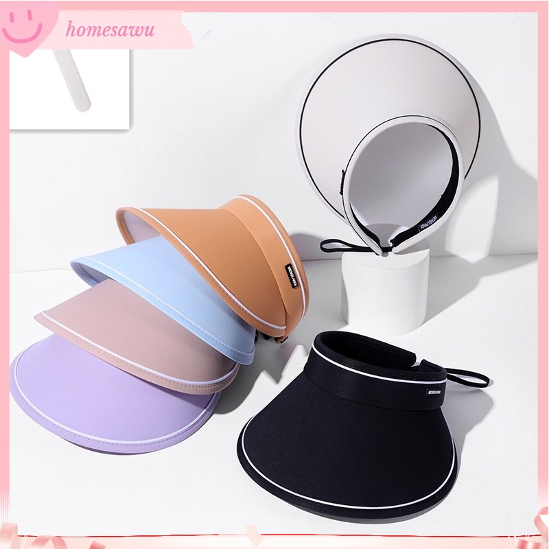 Mũ Lưỡi Trai Hở Chóp Chống Nắng Vành Rộng Chống Tia UV Có Thể Điều Chỉnh Thời Trang Mùa Hè 2022 HSU Cho Nam Và Nữ