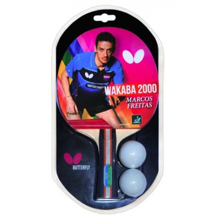 Vợt bóng bàn Butterfly Wakaba 2000 kèm 2  quả bóng
