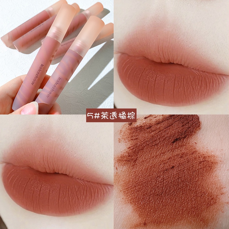 Thỏi son lì ​KAKASHOW chất sữa nhung mịn chống thấm nước lâu trôi | BigBuy360 - bigbuy360.vn