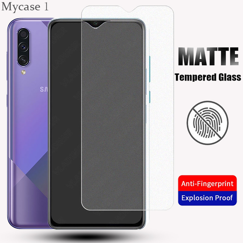 Kính cường lực nhám chống bám vân tay cho Samsung Galaxy ss A50 A30 A20 A10 A50S A30S A20S A10S A01 A2 Core A6 A8 Plus 2018