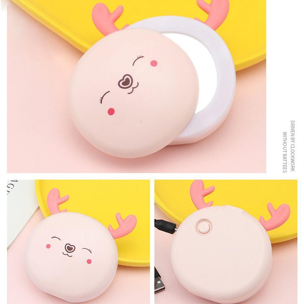 ORIENTLII Gương Trang Điểm Mini Đa Năng Giao Diện USB