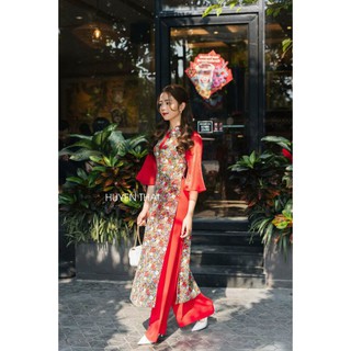 Áo Dài Lụa Tằm Cao Cấp ⚡ Freeship ⚡Hàng Chất Lượng Cao