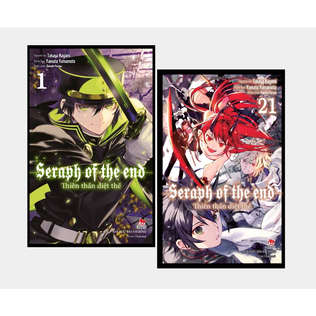 Sách - Thiên thần diệt thế - SERAPH OF THE END (Truyện tranh) - Tập lẻ tùy chọn