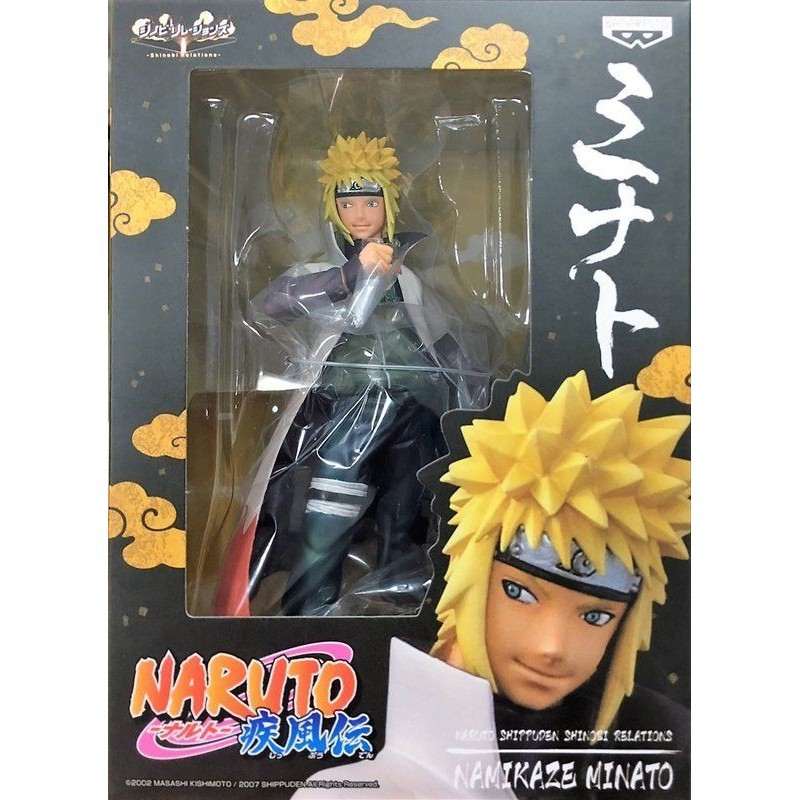 [Thanh lý giá gốc] Mô hình nhân vật Figure Banpresto Naruto Shippuden Shinobi Relations Namikaze Minato
