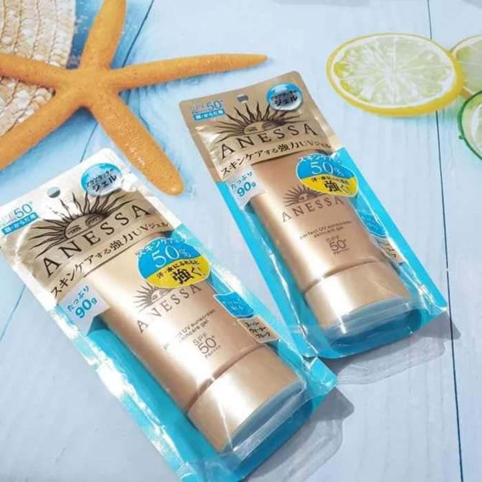 Kem Chống Nắng Anessa Perfect UV Sunscreen Skincare Gel SPF50+/PA++++ 90g