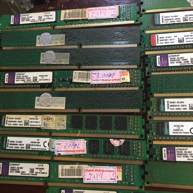 RAM 4G/DDR3/1600 KINGTON BO LÙN CHÂN RAM ĐẸP VÀ KHÔNG KÉN MAIN - VI TÍNH BẮC HẢI