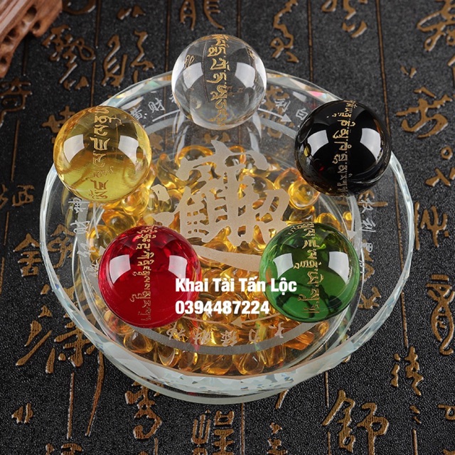 Đĩa bi ngũ hành Ngũ lộ Thần Tài trận mật tông Tây Tạng