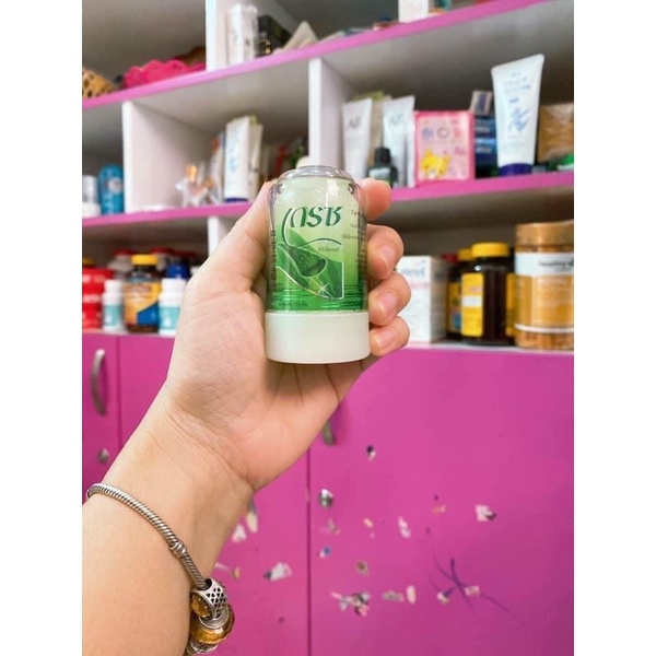 01 Lăn Đá Khoáng Khử Mùi GRACE 70gr Thái Lan Chính Hãng