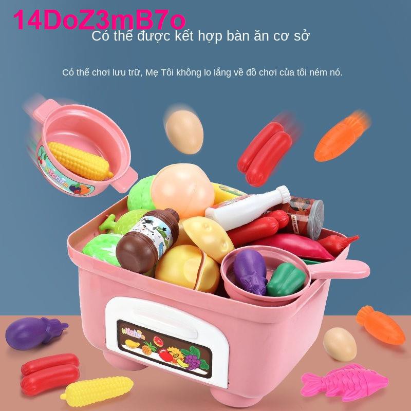 Bộ đồ chơi trẻ em Play house bếp mô phỏng nấu ăn bé trai và gái Tống Tiểu Linh 3-6 tuổi