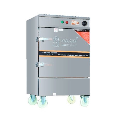 Tủ Nấu Cơm 10 Khay Dùng Điện Có Chế Độ Hẹn Giờ Và Điều Chỉnh Nhiệt Độ( Miễn phí giao hàng nội thành Hà Nội)