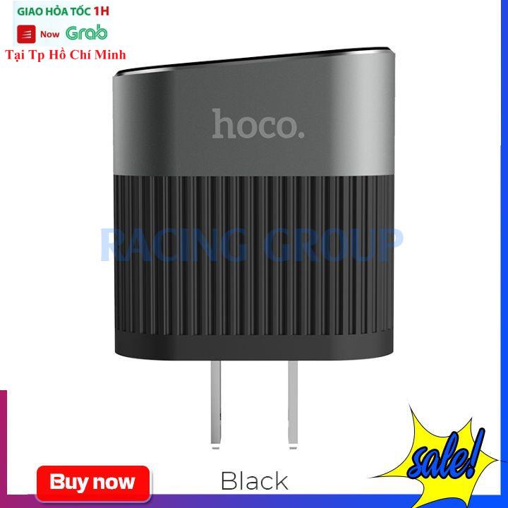 Củ Sạc Nhanh Hoco C40 Max  2 Cổng 5V-2.4A - Bảo Hành 12 Tháng