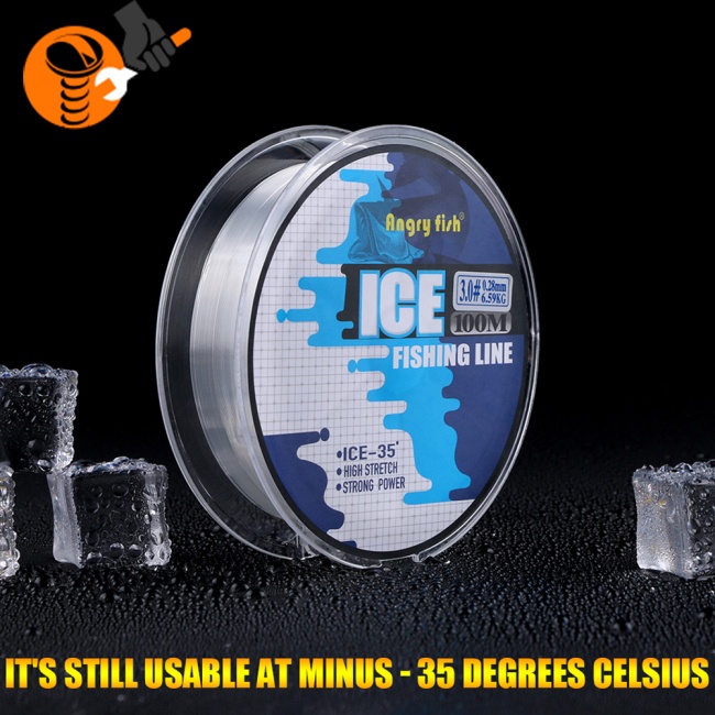 Dây Cước Nylon Câu Cá Tuyết Siêu Bền Dài 100M