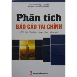 Sách - phân tích báo cáo tài chính