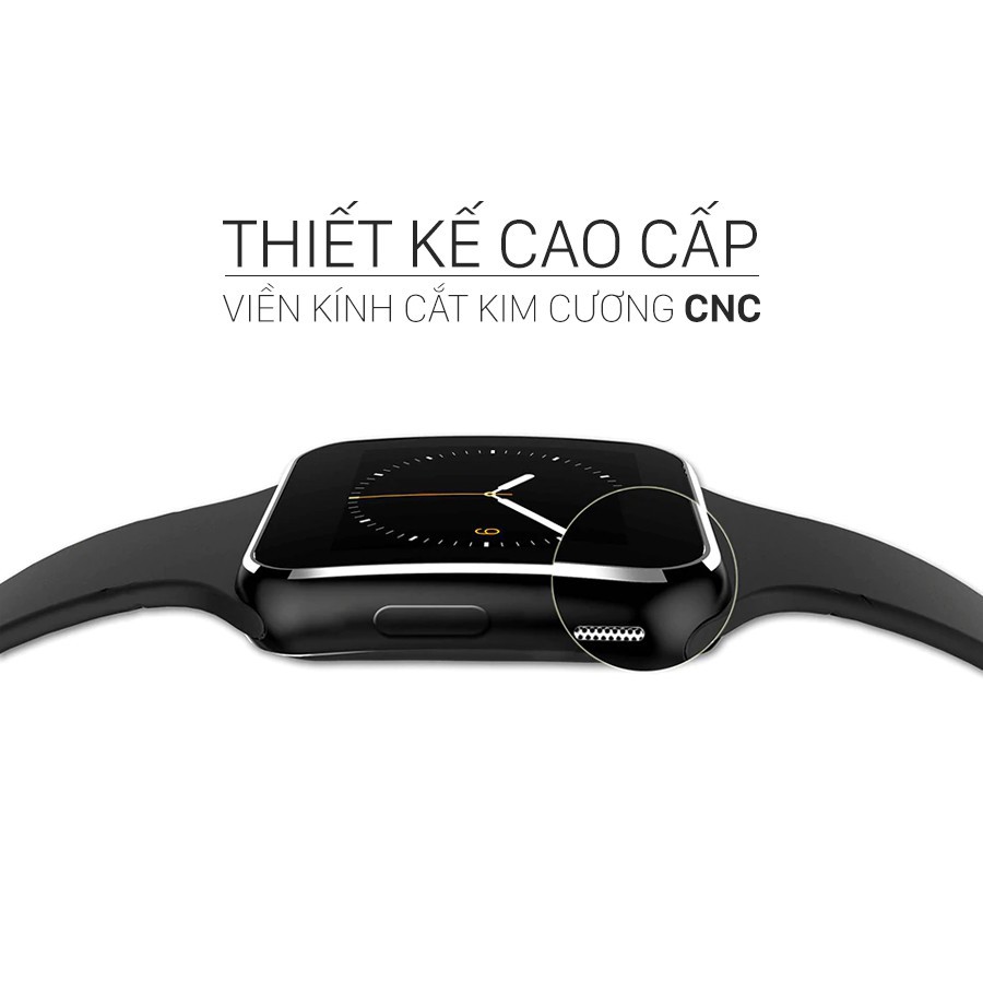 Đồng hồ thông minh lắp sim giá rẻ Smartwatch X6 màn hình cong mẫu mới