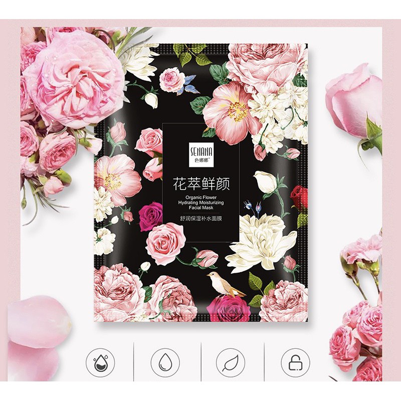 [N157] MẶT NẠ CHỐNG LÃO HÓA CAO CẤP TINH CHẤT HOA HỒNG giúp da tươi trẻ và hồng hào như cánh hoa tươi | BigBuy360 - bigbuy360.vn