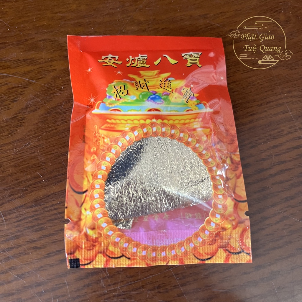Bát Bảo Tiền Xu (vật phẩm phong thủy) phật giáo tuệ quang