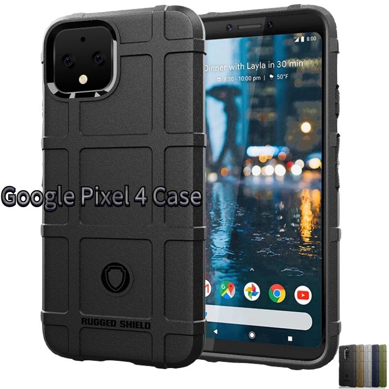 Ốp điện thoại silicon mềm chống sốc chống rơi cho Google Pixel 4 4XL 3A 3 XL