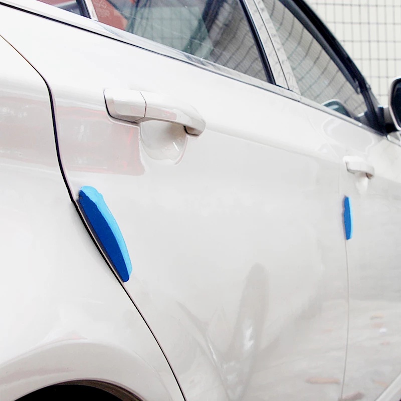 Bộ 4 Miếng Dán Cao Su Bảo Vệ Cạnh Cửa Xe Hơi Chống Trầy Xước