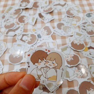 Hộp 45 Miếng Dán Sticker Trang Trí Dễ Thương
