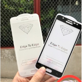 Dán kính cường lực full màn hình 5D Galaxy J7 Prime phủ màu Tặng ốp dẻo Silicon