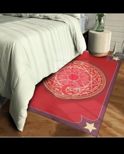 Thảm sakura vuông xinh