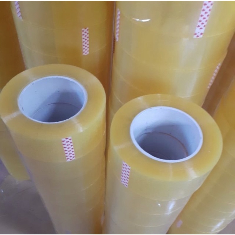 Băng dính 1kg lõi nhựa hàng đẹp dai dính cuộn 1kg