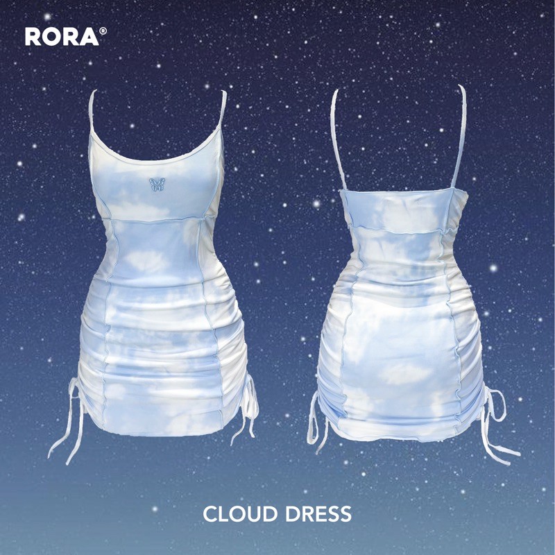 [Mã SKAMA06 giảm 8% tối đa 50K đơn 250K] Đầm CLOUD Mini Dress