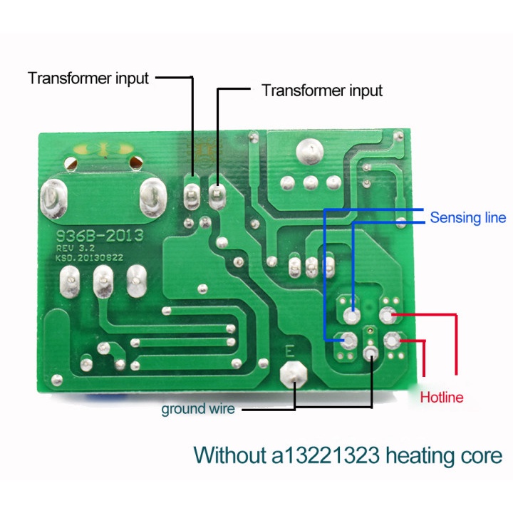 Bảng mạch điều khiển nhiệt độ hàn A1321 936