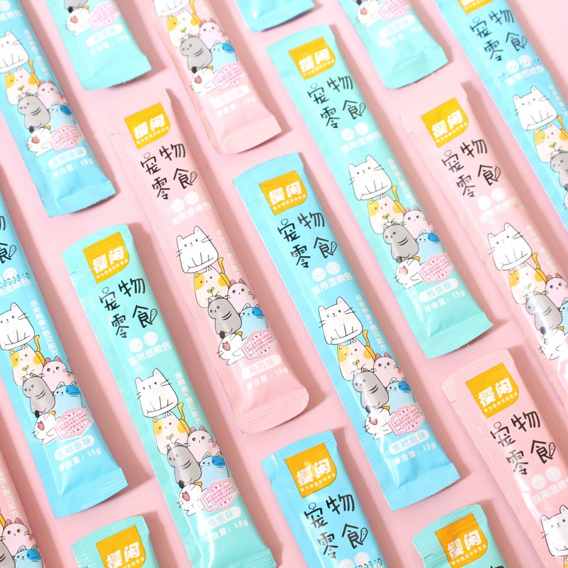 Súp thưởng cho mèo Shizuka thanh 15gr, cung cấp nhiều dinh dưỡng cho mèo