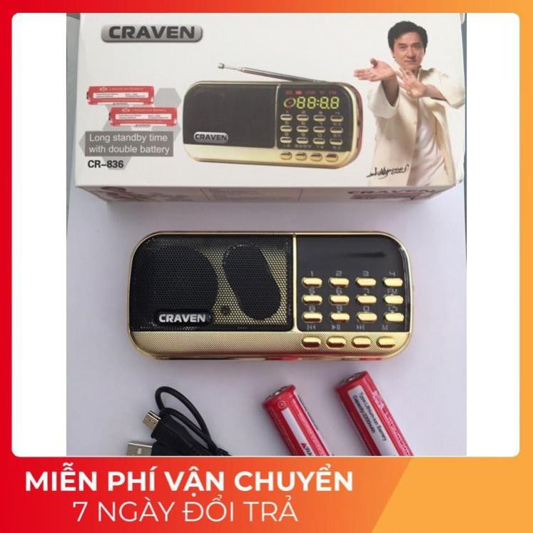 Loa Thẻ Nhớ Nghe Pháp Craven Cr-836S