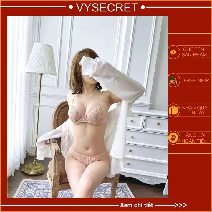 Bộ đồ lót ren 0208 ,sét đồ lót ren có gọng mút mỏng pha lưới cao cấp, sexy, quyến rũ