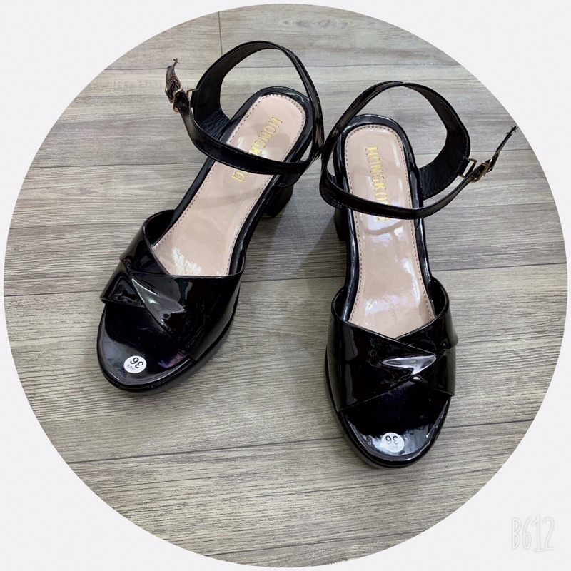 dép xandan gót trụ 6 p siêu nhẹ siêu êm