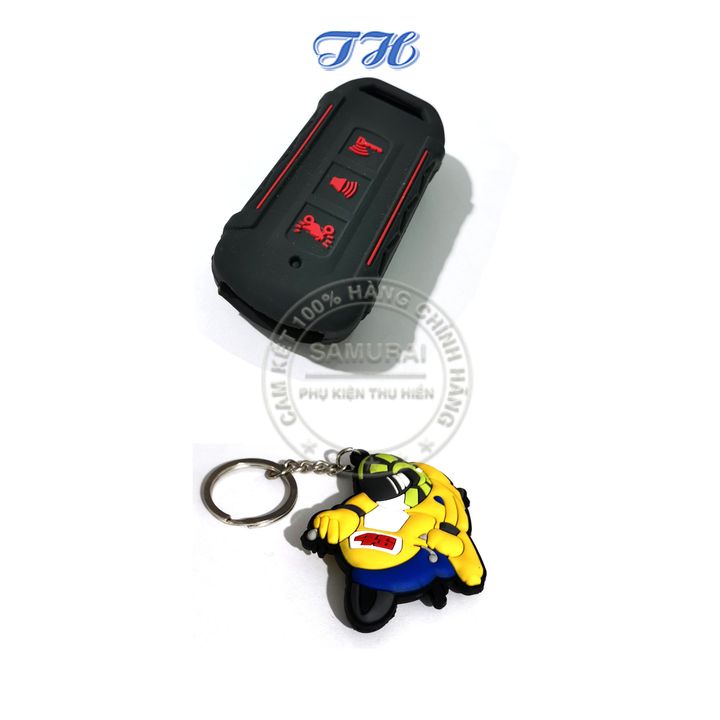 Bọc Khóa Smartkey Xe Sh, Sh mode, Pcx,.. Kèm Móc Khóa Nhựa dẻo ngẫu nhiên ( 3 nút bấm )