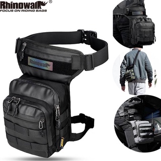 Túi lái xe máy Rhinowalk đeo thắt lưng và đùi phong cách cá tính cho nam giới Cross-body Men Bag