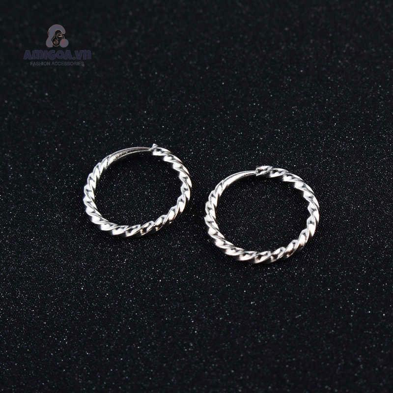 Khuyên Tai Tròn Nhỏ Thời Trang Cho Nữ