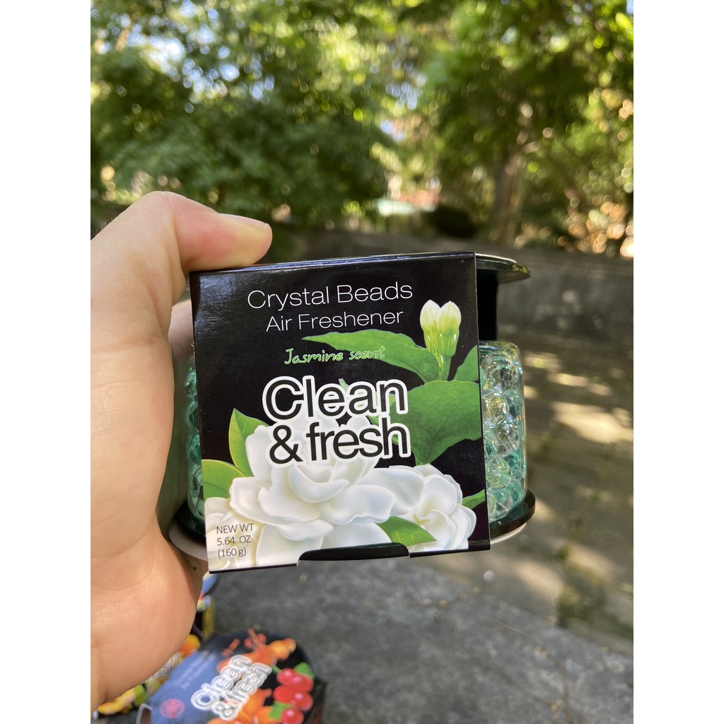 GEL THƠM KHỬ MÙI DẠNG HẠT PHA LÊ CLEAN &amp; FRESH HÀN QUỐC