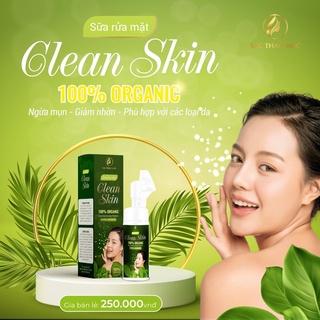 Sữa rửa mặt đầu cọ tạo bọt Clean Skin
