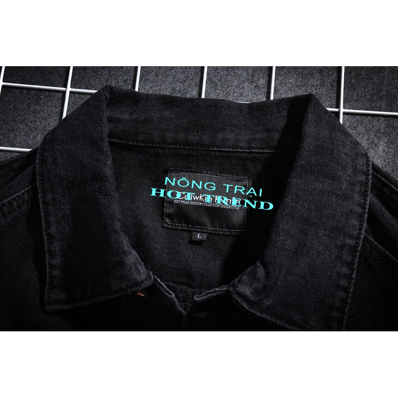 Áo khoác jean denim nam phong cách đường phố mẫu hot nhất 2020 [FREE SHIP] | BigBuy360 - bigbuy360.vn