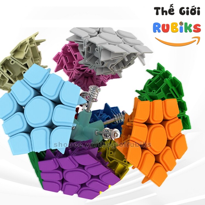 Rubik MoYu Megaminx M 3x3 Nam Châm. Biến Thể 12 Mặt Rubic 3x3x3 Cube. Đồ Chơi Giáo Dục Thông Minh Giải Trí.