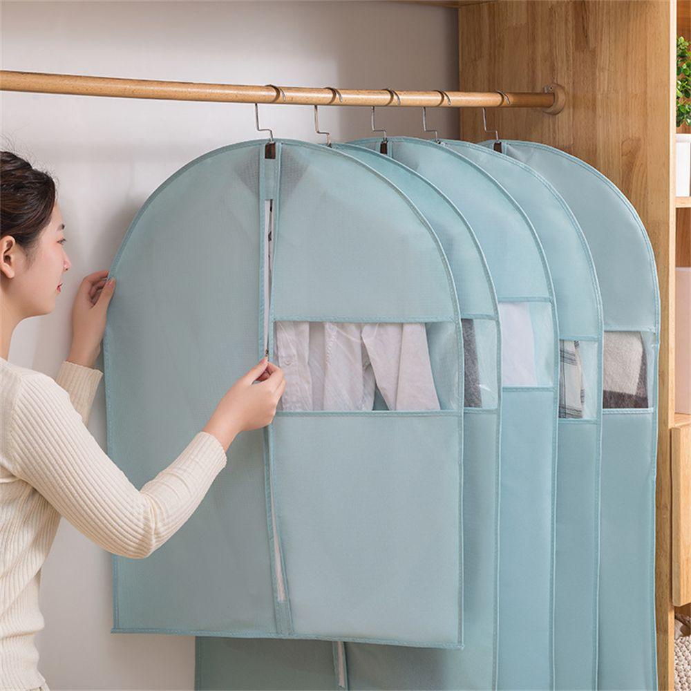 1 Bộ Áo Khoác Chống Bụi Thoáng Khí Bảo Vệ Quần Áo Khi Mặc