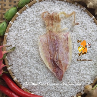 Mực Khô Câu ĐỆ NHẤT KHÔ Size 40-50 con/kg 100g, Hàng Cao Cấp Xuất Khẩu Dày Ngọt Thơm Ngon, Hàng Mới, Đặc Sản Phan Thiết