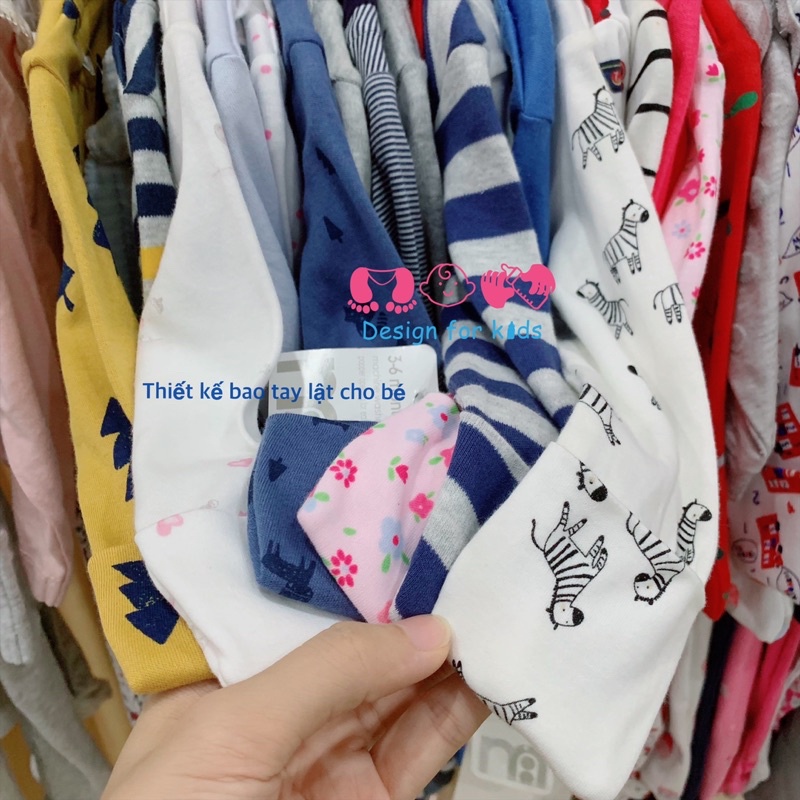 (Chọn mẫu) Sleepsuit, bodysuit Mother.care hàng xuất dư cho bé 3-6m (5-7kg), 6-9m (6-8kg