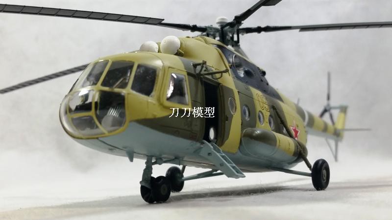 Mô Hình Máy Bay Trực Thăng Nga Mi-8 Meter 8 Meter Tỉ Lệ 1: 72 Aircraft Model