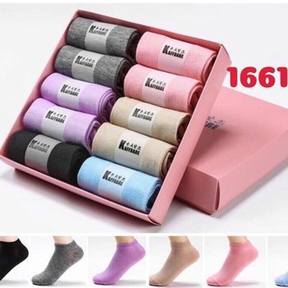 Tất hôp chống thối 10 đôi 1661 cổ ngắn