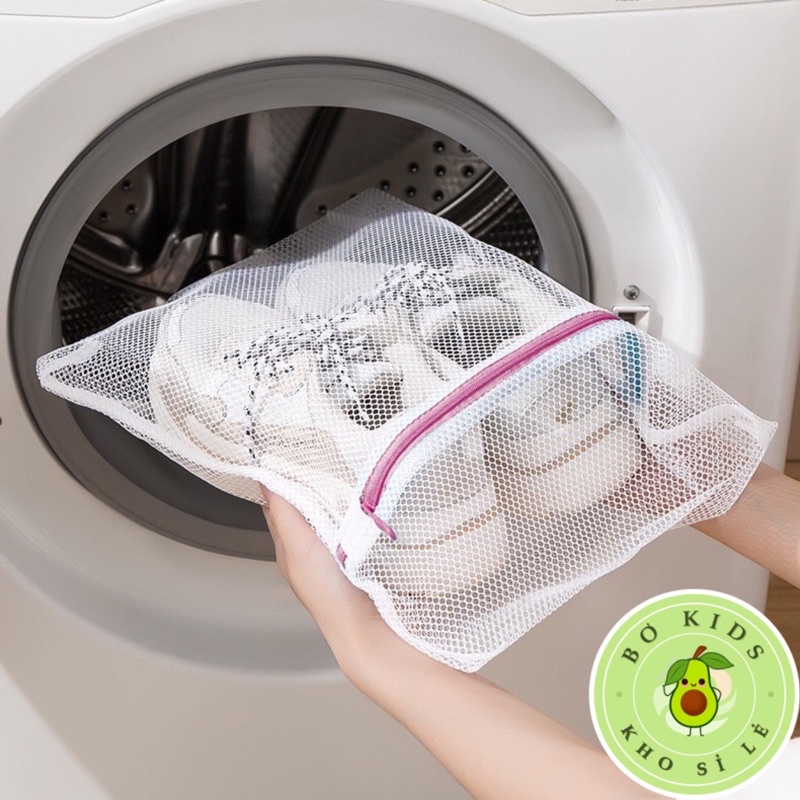 Túi Lưới Đựng Bảo Vệ Quần Áo, Đồ Lót Trong Máy Giặt Kích Thước 50 X 40 Cm